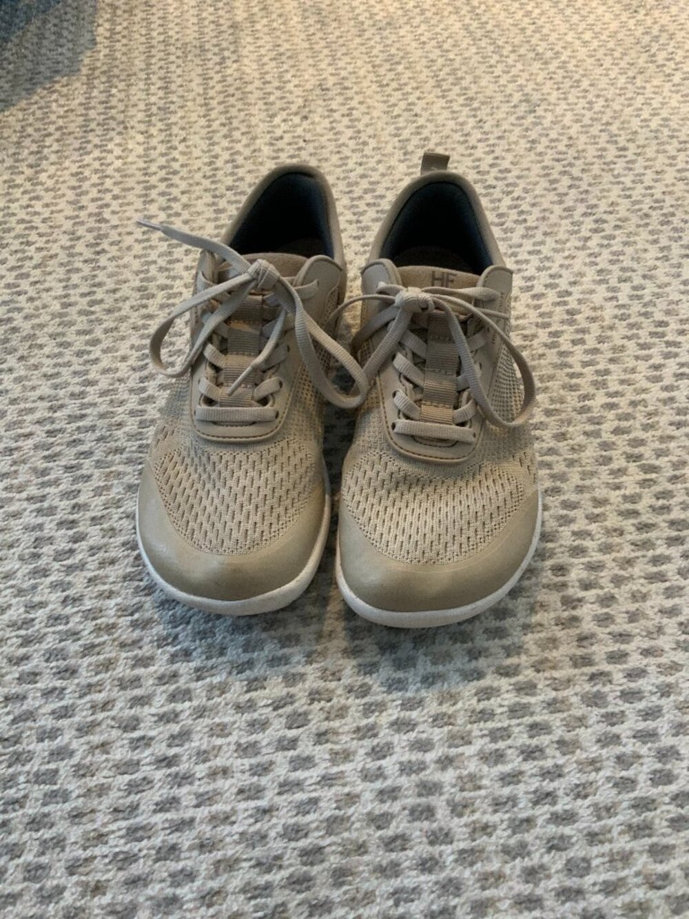 HIKE Footwear HF Stride Beige Barefoot Sneakers Women 7.5 Men 5.5
